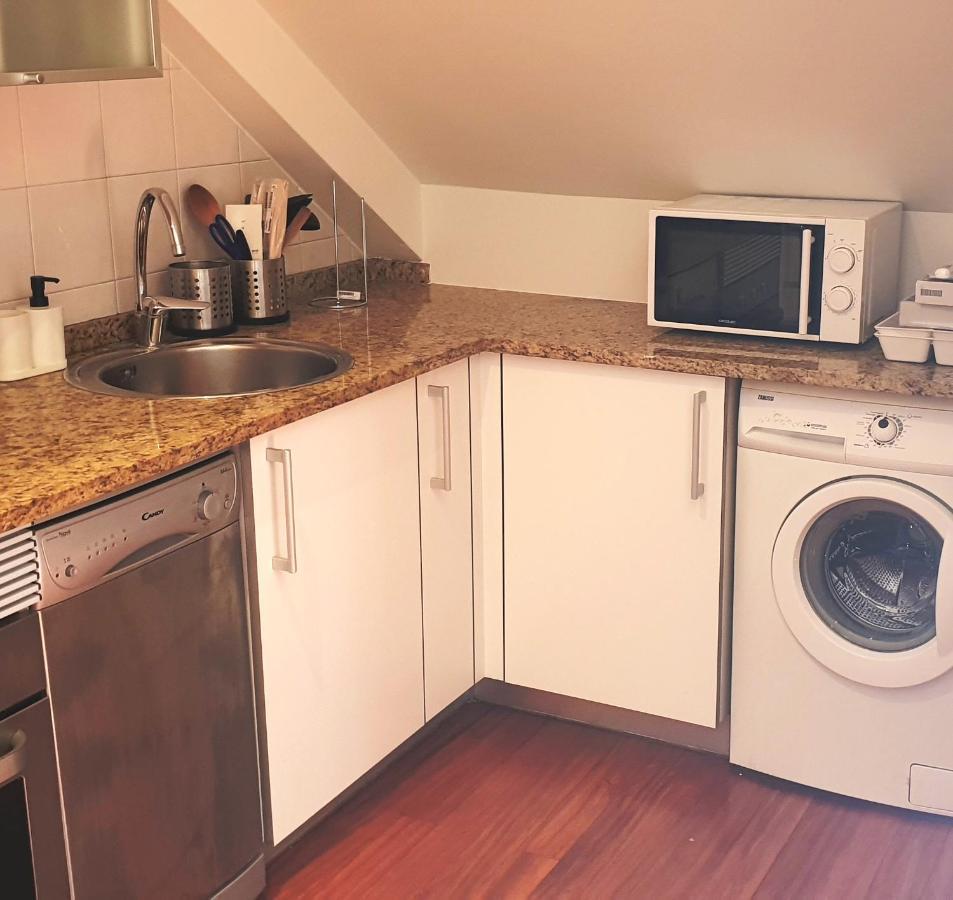 Ferienwohnung Coqueto Apartamento Centrico Con Garaje Vigo Exterior foto